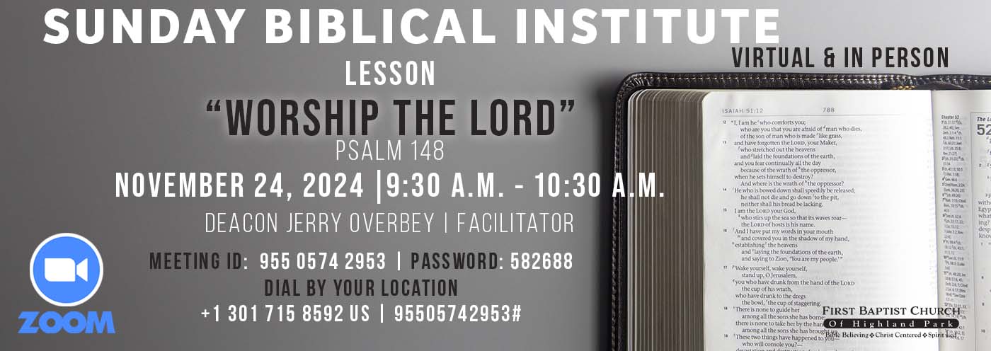 FBHP - Sunday Biblical Institute