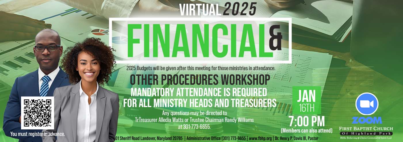 FBHP - Financial and Other Procedures Workshop